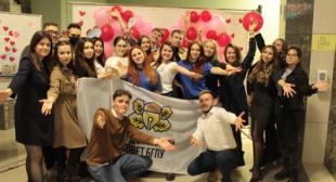 В БГПУ прошла акция «Happy Valentine’s Day»