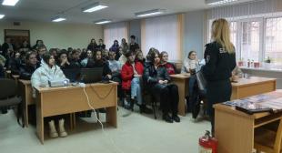 В БГПУ проведено тактико-специальное занятие по отработке тушения возгорания в здании общежития