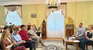 У музеі Якуба Коласа адбылася сустрэча “Алеся і Алесь: пакуль не стоміцца пытанне пытаць...”