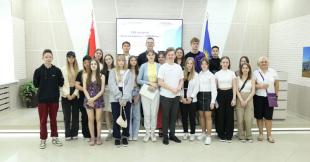 Воспитанники профильного педагогического лагеря посетили БГПУ