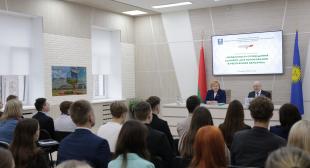 Встреча Главы администрации Московского района г. Минска со студентами и работниками БГПУ