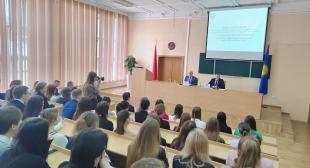 Встреча первого заместителя Министра внутренних дел со студентами и сотрудниками БГПУ