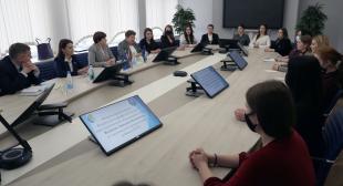 Встреча председателя Белорусского профессионального союза работников образования и науки со студенческим профсоюзным активом БГПУ 