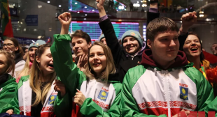 Информационный городской портал «Минск-Новости». Welcome home: в Беларусь вернулись участники Всемирного фестиваля молодежи