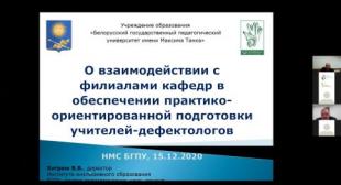 Заседание научно-методического совета БГПУ